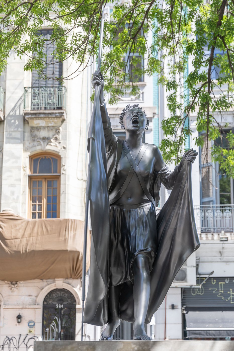Escultura de María Remedios del Valle