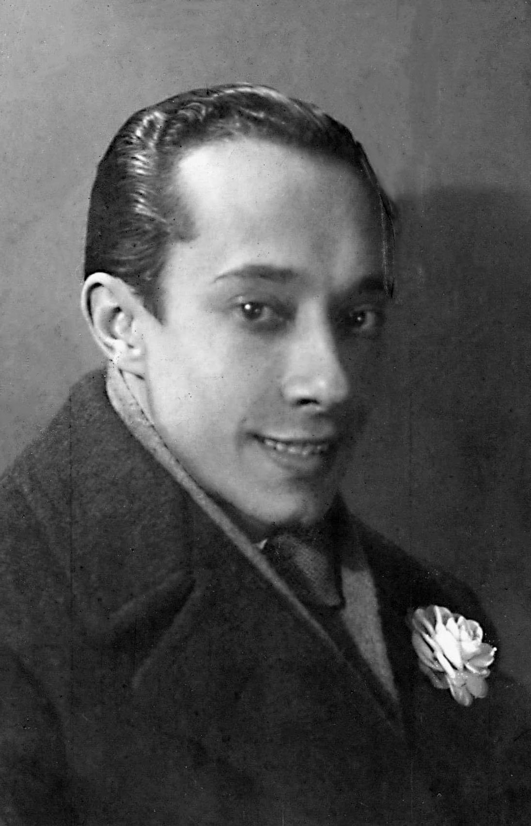 Retrato del pintor Pedro Centeno Vallenilla hacia 1925